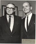 President Houston Cole and Senator William Proxmire by Opal R. Lovett