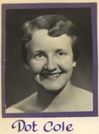 Dot Cole, 1955-1956 Kappa Delta Epsilon Member by Opal R. Lovett
