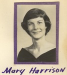 Mary Harrison, 1957-1958 Kappa Delta Epsilon Member by Opal R. Lovett