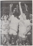 Women's Basketball Players Celebrate, circa 1988 by William Edward Hill