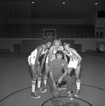 Group of 1974-1975 Men's Basketball Team Members with Head Coach Bill Jones 2 by Opal R. Lovett