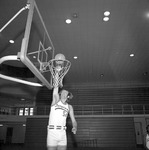 Ron Money, 1974-1975 Men's Basketball Player Scores a Layup 1 by Opal R. Lovett
