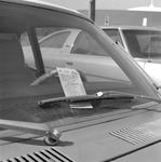 Parking Ticket, 1976-1977 Campus Scene by Opal R. Lovett