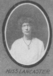 Susan Lancaster, 1912 Faculty of Jacksonville State Normal School by unknown