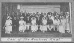 Cast of "The Nautical Knot," 1912 College and Town Scenes by unknown