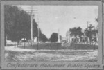 Confederate Monument on Public Square, 1912 College and Town Scenes by unknown
