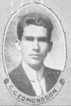 C.C. Edmondson, 1913 Junior of Jacksonville State Normal School by unknown