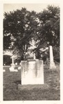 Major Charles Pelham Headstone in Cemetery 2, circa 1936 by Fleet Photo Service