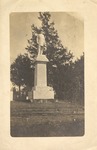 Major John Pelham Monument in Jacksonville, Alabama, circa 1909 by unknown