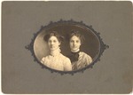 Cabinet Card of Emma Frances McAuley Pelham and Mary E. McAuley Boggs, circa 1870s by Donaldson