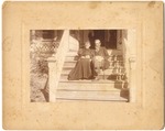 Major Peter Pelham and First Wife Mrs. Emma Frances McAuley Pelham, circa 1890s by unknown
