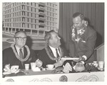 Sen. Henry Jackson and President Houston Cole, 1970 Teacher Hall of Fame Awards Banquet 2 by Opal R. Lovett