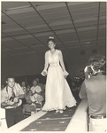 Jane Rice, 1973 Miss Alabama and JSU’s Second Miss Alabama, Models Miss America Pageant Wardrobe on Runway during “Jane Rice Day” Activities by Opal R. Lovett