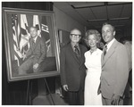 Dr. Houston Cole, Governor and Mrs. Albert Brewer, 1974 Dedication Ceremony of Brewer Hall (Named for Albert P. Brewer, governor of Alabama) by Opal R. Lovett