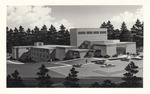Performing Arts Center, Architectural Drawing by Opal R. Lovett