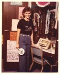 Beth Meadows, 1977-1978 Student in Dorm Room by Opal R. Lovett