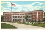 Postcard, Girls' Dormitory, State Teachers College, Jacksonville, Ala. by Russell Brothers Studio