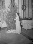 Leone Cole Home Economics Club Christmas Festivities in Graves Hall Lounge 10 by Opal R. Lovett