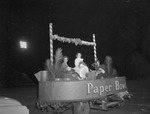 Beauty Contestants, 1950 Paper Bowl by Opal R. Lovett