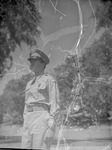 1950s ROTC Cadet Outside on Campus 2 by Opal R. Lovett