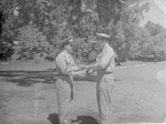 1950s ROTC Cadet Outside on Campus 3 by Opal R. Lovett