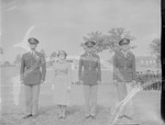 1954-1955 ROTC Cadet Battalion Staff 2 by Opal R. Lovett