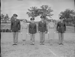 1954-1955 ROTC Company B and Company D Leaders by Opal R. Lovett