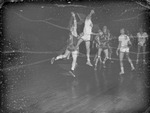 1950 Basketball Game Action 1 by Opal R. Lovett