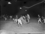 Jacksonville State Gamecocks vs. Austin Peay Governors, 1955 Football Game 5 by Opal R. Lovett