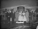 1950s Wedding Inside A Church 10 by Opal R. Lovett