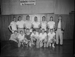 Abercrombie Hall, 1953-1954 Intramural Basketball by Opal R. Lovett