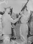 1950s ROTC Inspection 3 by Opal R. Lovett