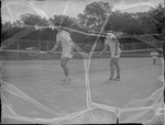 1955 Tennis Team Members 2 by Opal R. Lovett