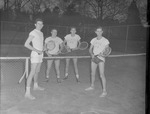 1951-1952 Tennis Team by Opal R. Lovett