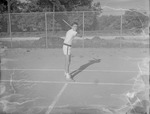 John Moore, 1951-1952 Tennis Team by Opal R. Lovett