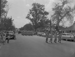 ROTC March in 1950s Parade by Opal R. Lovett