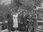 Students Across Campus, 1950s Campus Scenes 48 by Opal R. Lovett