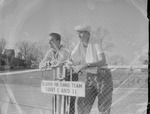 Pas Layden and Joe Tommie, 1953-1954 Intramural Tennis Champs by Opal R. Lovett