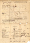 Court Documents | Thomas Coopwood vs. Sarah Newberry, Bill of Cost, 1832 by John Gallagher