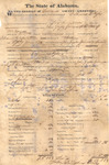 Court Documents | John Gayle vs. William L. Kyle, Bill of cost, June 1833 by John Gallagher