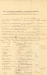 Court Document | Jeremiah W. Walker vs. James Leeper, Bill of Cost, August 1839 by Wiley Gallaway