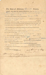 Court Documents | Cushing & Robertson vs. George Norton, Attachment Bond, August 1842 by John McBride