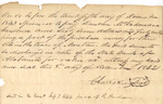 Court Documents | Promissory Note, December 1842 by Charles Ewing