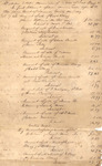 Court Document | Voucher of Accounts of Matt Roberts, March 1843 by Unknown