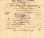 Court Documents | State vs. Carr Jeffers, Summons for Henry Bracken, John Hughs, and Joseph Lansdale, December 1846 by John M. Cummings