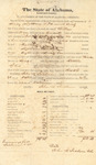 Court Documents | Joshua L. Martin, Governor vs. Henry Hightower and Pleasant Sively, Bill of Cost, October 1847 by John M. Jackson