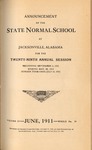Quarterly Bulletin & Annual Announcement | June 1911 by Jacksonville State University