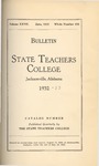 Quarterly Bulletin, Catalog & Annual Announcement | June 1932