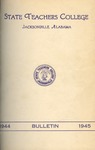 Quarterly Bulletin, Catalog & Annual Announcement | 1944-1945