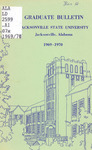 Graduate Bulletin & Catalog | 1969-1970 by Jacksonville State University